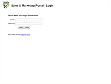 Tablet Screenshot of marketing.truste.com