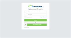 Desktop Screenshot of login.truste.com